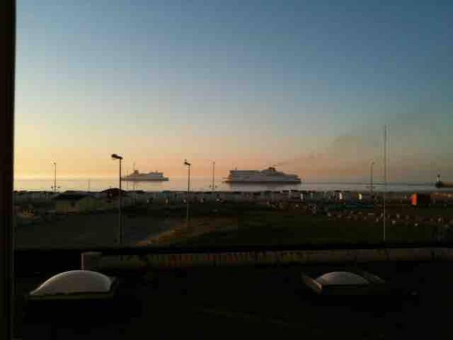 Studio Horizon Bleu, Vue Mer Calais Exterior foto