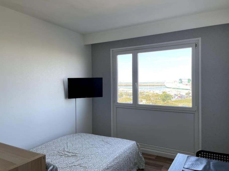 Studio Horizon Bleu, Vue Mer Calais Exterior foto